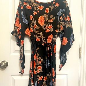 Black Floral Dress